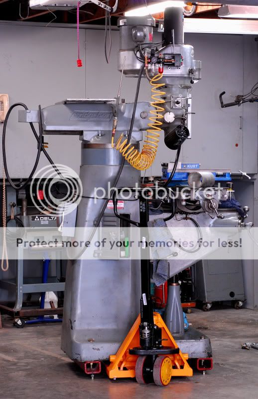 moving a bridgeport in pieces